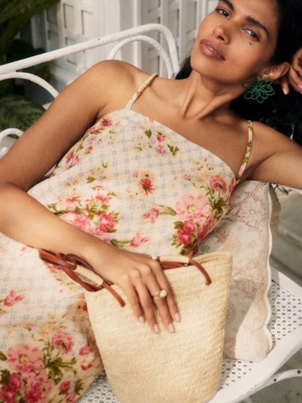 Sezane Josiana Dress 36/4 - Picture 3 of 6